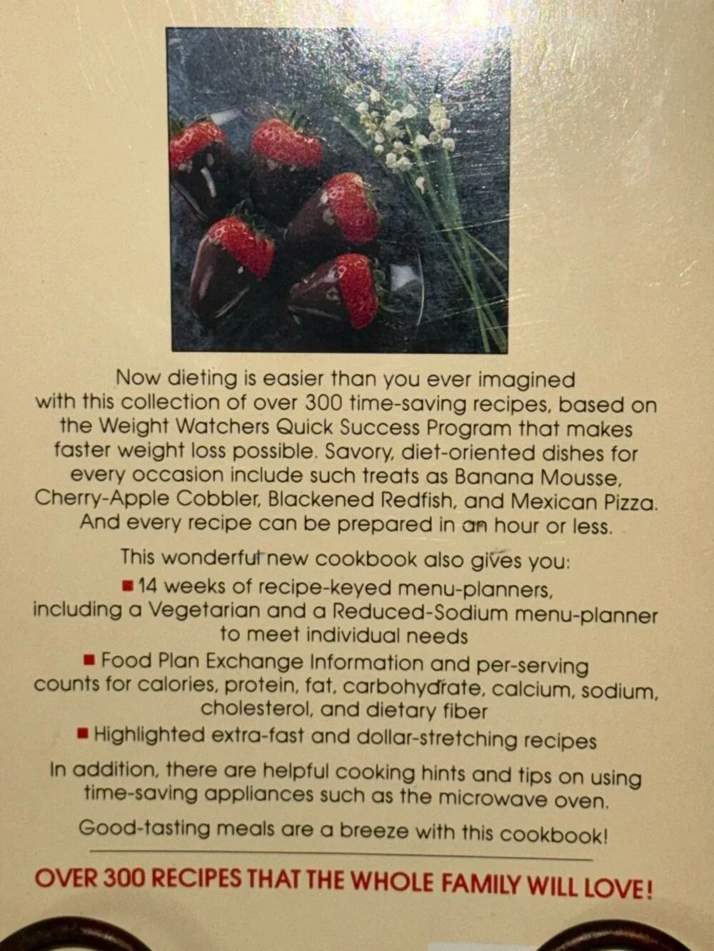 Weight Watchers Quick Success Program Cookbook By Jean Nidetch